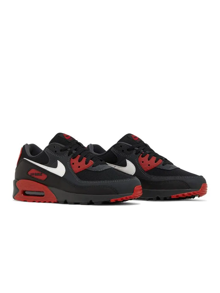Кроссовки Nike Air Max 90 'Anthracite Mystic Red' — изображение 9 из 9, белый/черный/красный