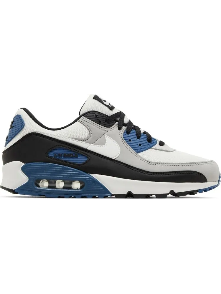 Кроссовки Air Max 90 'Black Teal Blue' — изображение 1 из 4, серый