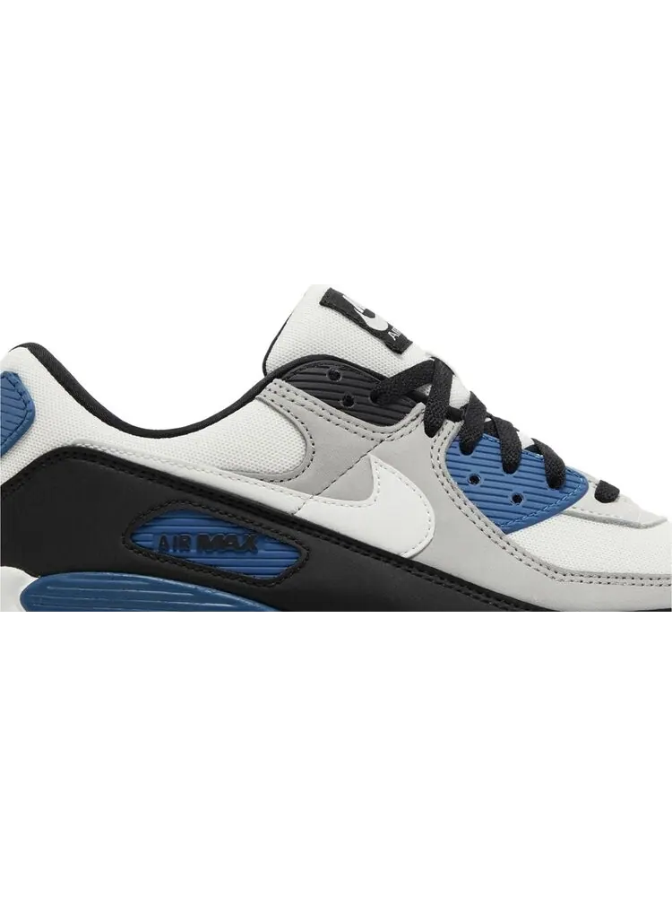 Кроссовки Air Max 90 'Black Teal Blue' — изображение 2 из 4, серый