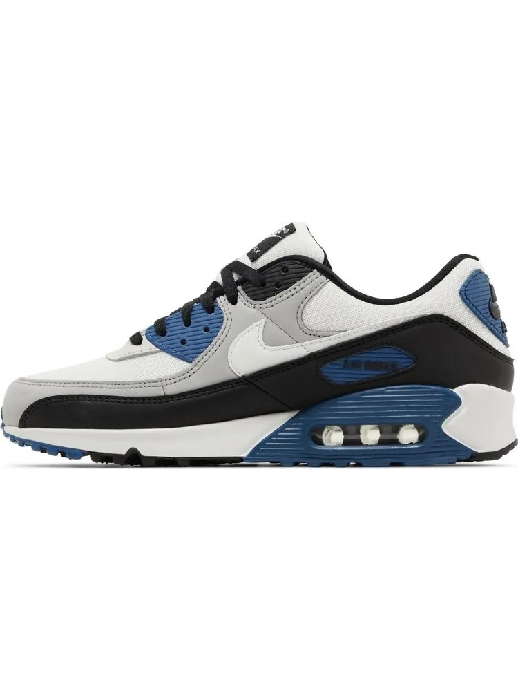 Кроссовки Air Max 90 'Black Teal Blue' — изображение 3 из 4, серый