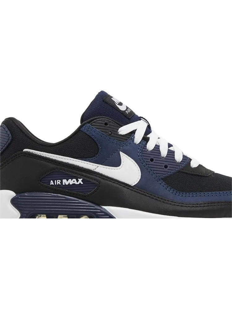 Кроссовки Nike Air Max 90 Midnight Navy Gum, классический дизайн — изображение 2 из 5, синий
