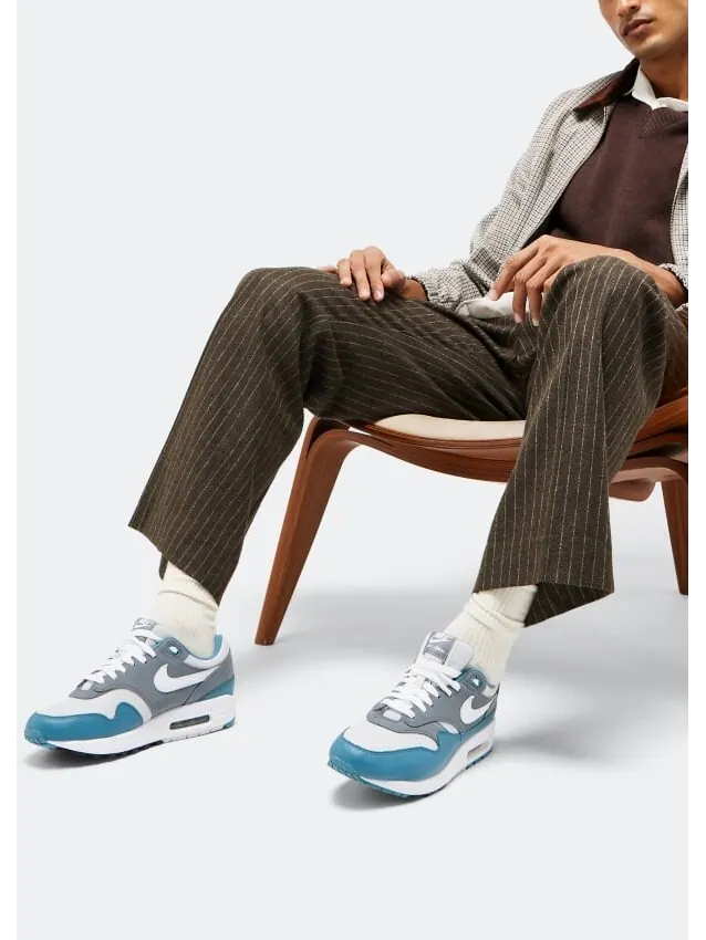 Кроссовки Nike Air Max 1 SC 'Noise Aqua' — изображение 2 из 5, синий