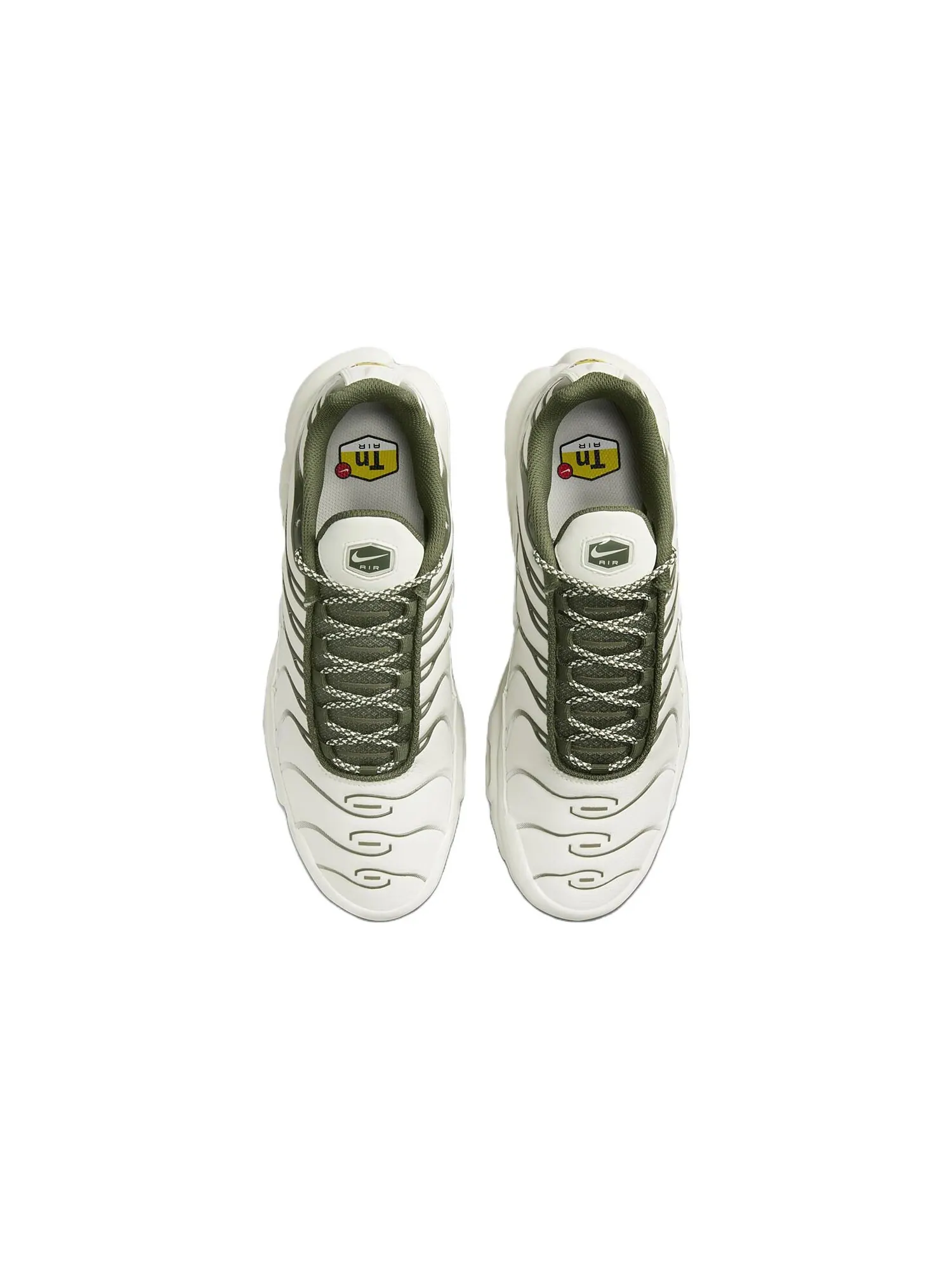 Мужские кроссовки Nike Air Max Plus — изображение 4 из 6, бежевый/зеленый