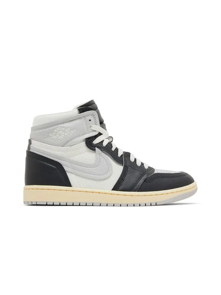 Кроссовки Air Jordan Wmns Air Jordan 1 High Method of Make 'Anthracite' — изображение 2 из 9, серый