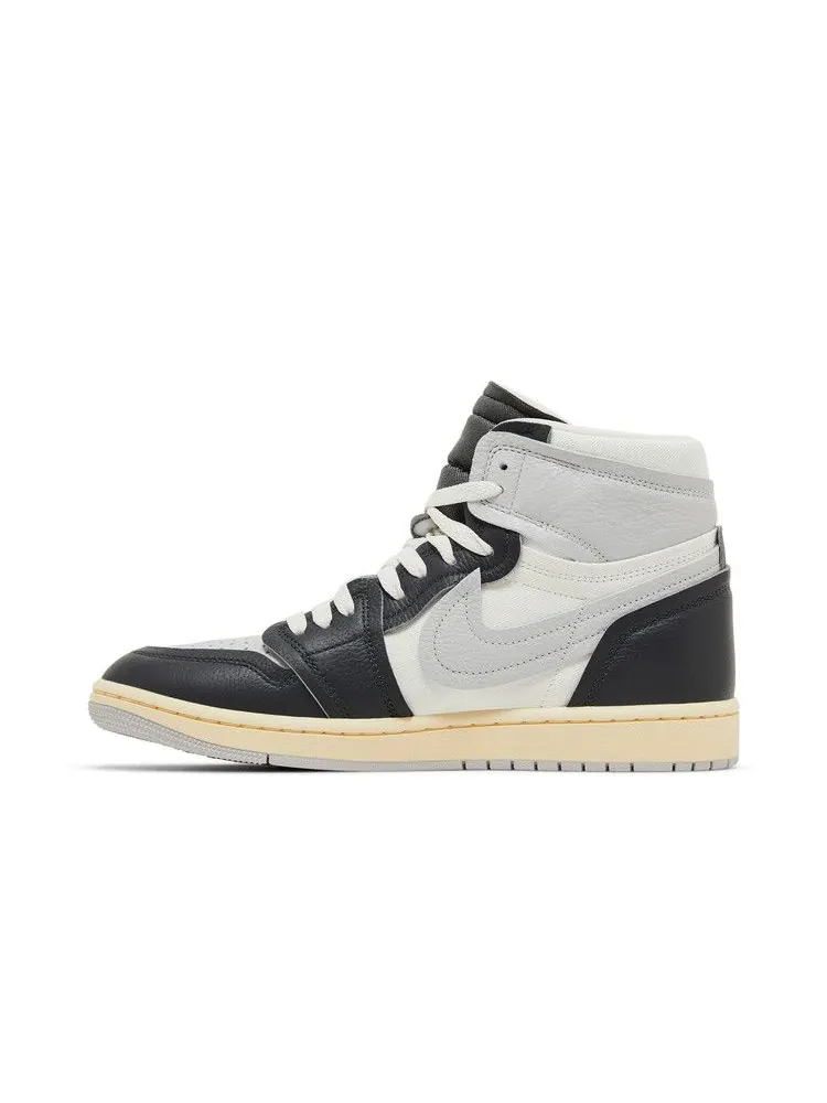 Кроссовки Air Jordan Wmns Air Jordan 1 High Method of Make 'Anthracite' — изображение 4 из 9, серый