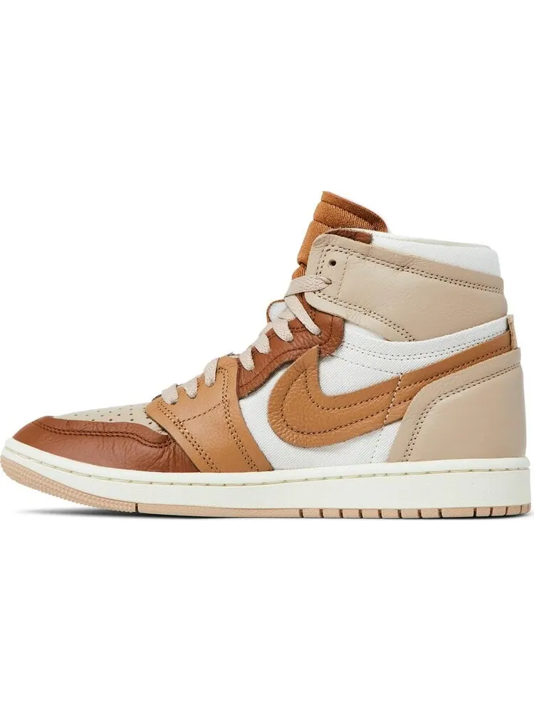Кроссовки Wmns Air Jordan 1 High Method of Make 'Legend Medium Brown' — изображение 3 из 4, коричневый