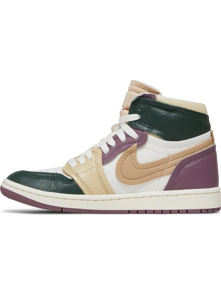 Кроссовки Wmns Air Jordan 1 High Method of Make 'Galactic Jade' — изображение 3 из 4, зеленый