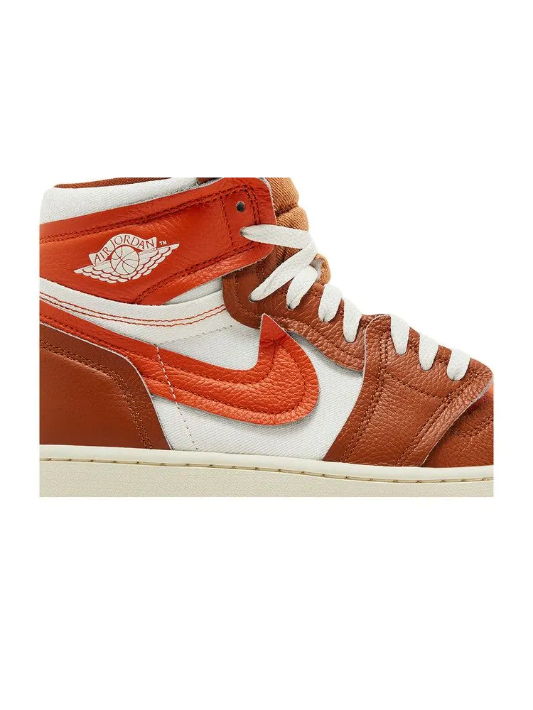 Кроссовки Air Jordan Wmns Air Jordan 1 High Method of Make 'Desert Orange' — изображение 3 из 9, оранжевый/оранжевый