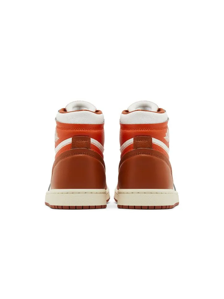 Кроссовки Air Jordan Wmns Air Jordan 1 High Method of Make 'Desert Orange' — изображение 7 из 9, оранжевый/оранжевый