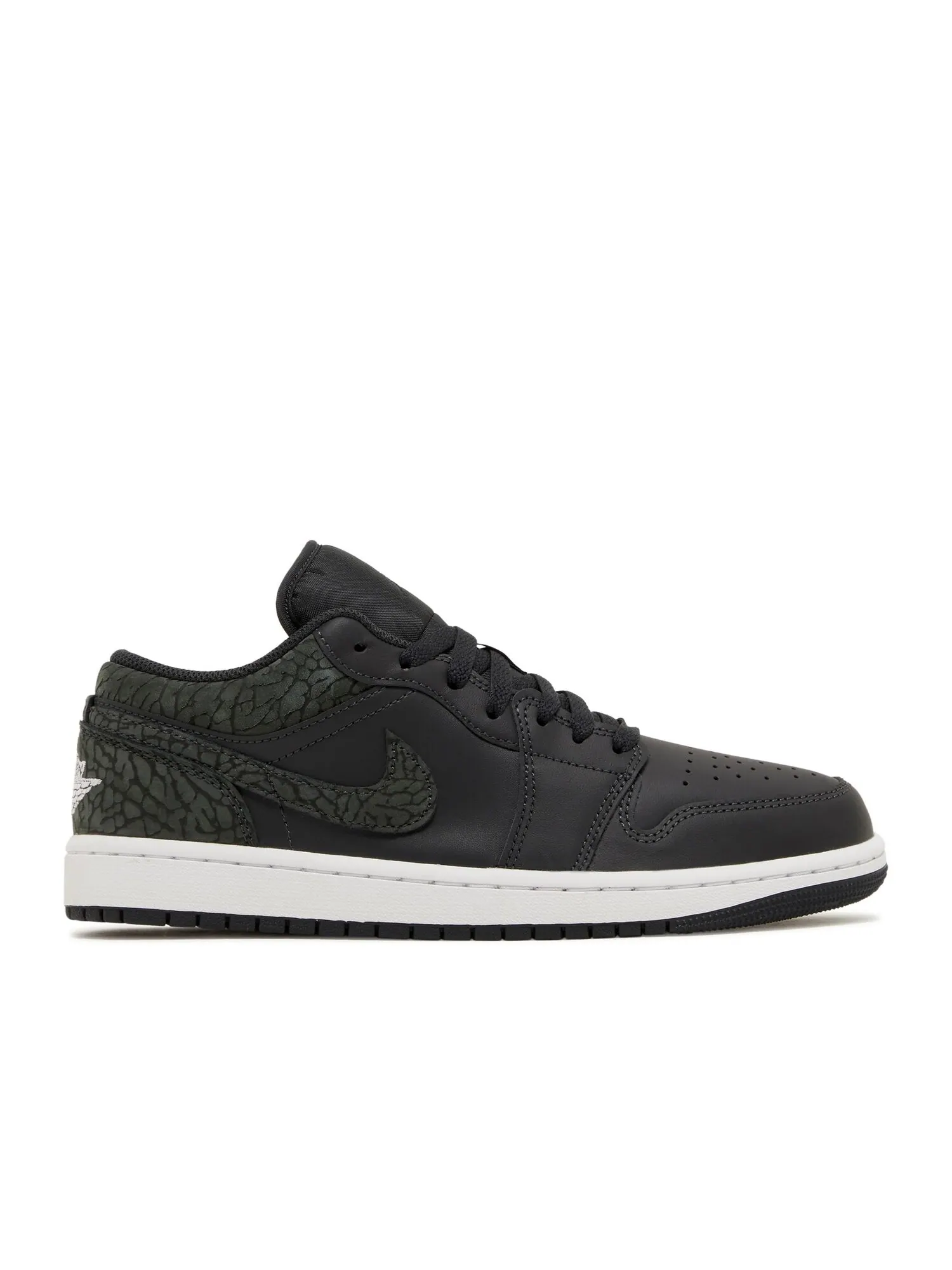 Кроссовки Air Jordan Air Jordan 1 Low Se 'Black Elephant' — изображение 1 из 4, черный