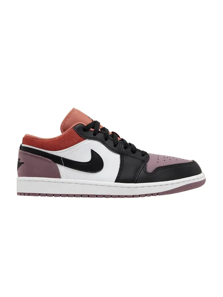 Кроссовки Air Jordan Air Jordan 1 Low SE 'Sky J Mauve' — изображение 1 из 9, белый/черный/оранжевый