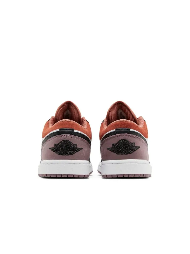 Кроссовки Air Jordan Air Jordan 1 Low SE 'Sky J Mauve' — изображение 7 из 9, белый/черный/оранжевый