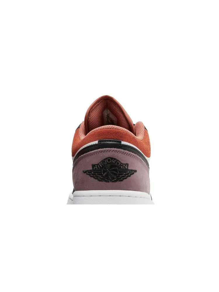Кроссовки Air Jordan Air Jordan 1 Low SE 'Sky J Mauve' — изображение 8 из 9, белый/черный/оранжевый