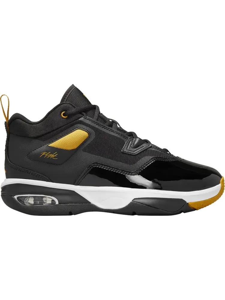 Кроссовки Jordan Stay Loyal 3 GS 'Black Yellow Ochre' — изображение 1 из 1, черный