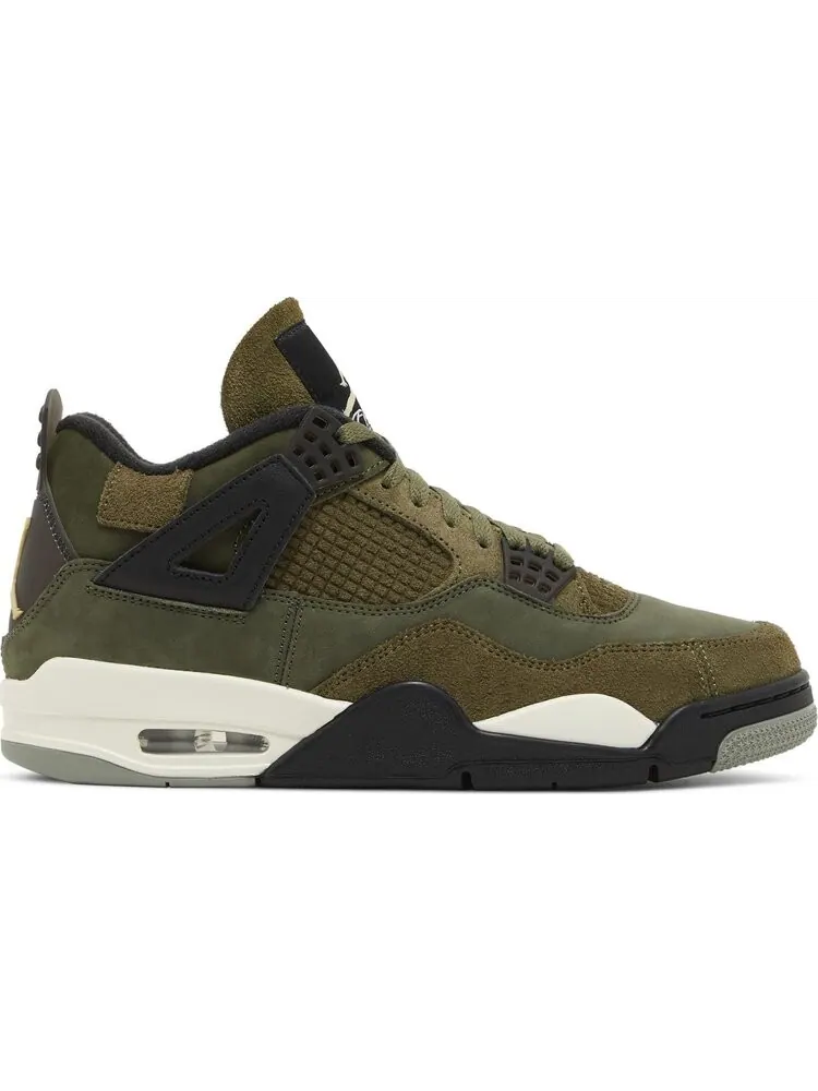 Кроссовки Air Jordan 4 Retro SE 'Craft - Olive' — изображение 1 из 4, зеленый