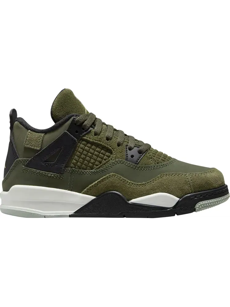 Кроссовки Air Jordan 4 Retro SE PS 'Craft - Olive' — изображение 1 из 1, зеленый