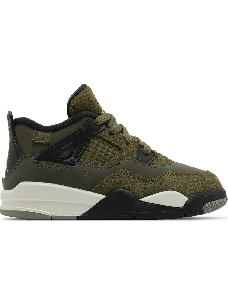 Кроссовки Air Jordan 4 Retro SE TD 'Craft - Olive' — изображение 1 из 4, зеленый