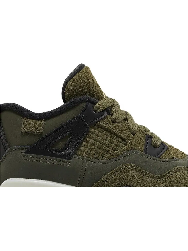 Кроссовки Air Jordan 4 Retro SE TD 'Craft - Olive' — изображение 2 из 4, зеленый