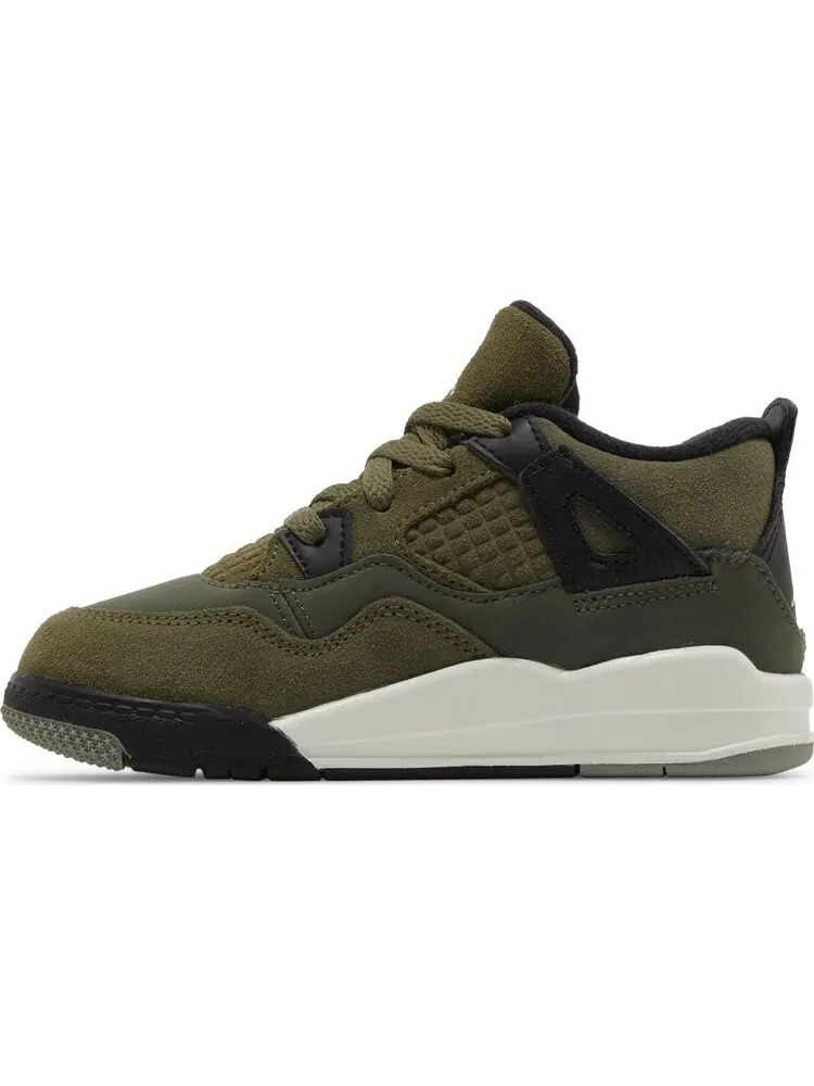 Кроссовки Air Jordan 4 Retro SE TD 'Craft - Olive' — изображение 3 из 4, зеленый