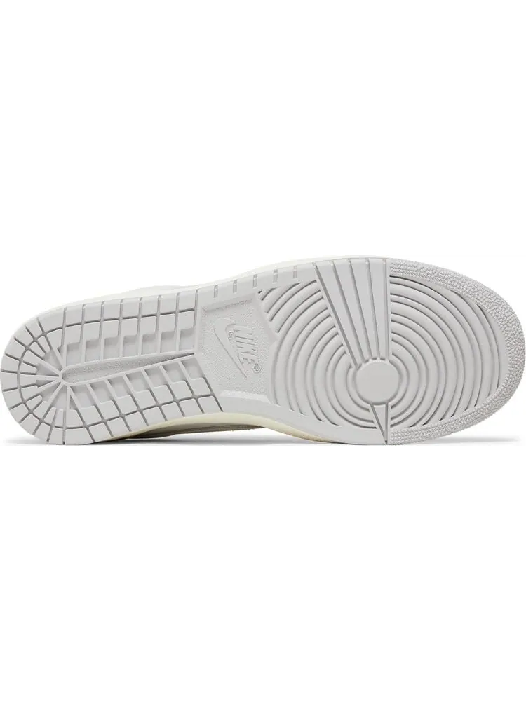 Кроссовки Air Jordan 1 Retro Low '85 OG 'Neutral Grey' — изображение 4 из 4, белый