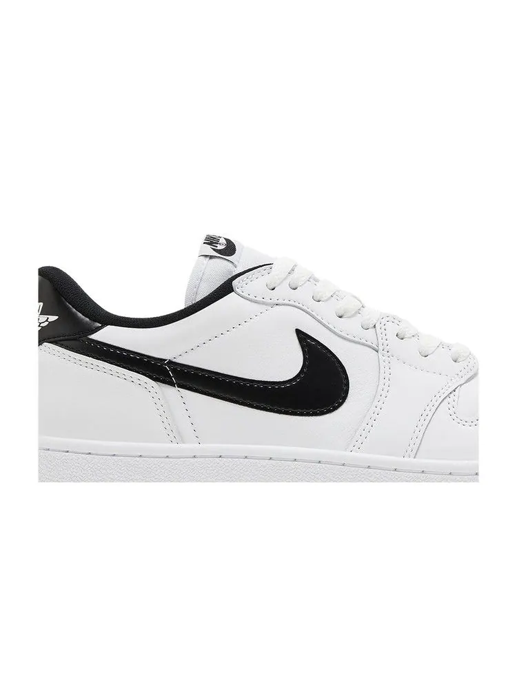 Кроссовки Air Jordan Air Jordan 1 Retro Low '85 OG 'Metallic Black' — изображение 3 из 9, белый/черный/серый