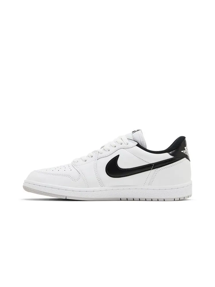 Кроссовки Air Jordan Air Jordan 1 Retro Low '85 OG 'Metallic Black' — изображение 4 из 9, белый/черный/серый