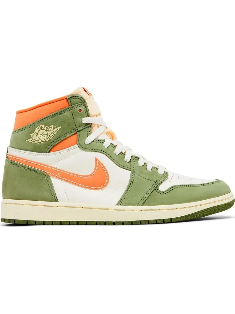 Кроссовки Air Jordan 1 Retro High OG 'Craft - Celadon' — изображение 1 из 4, зеленый