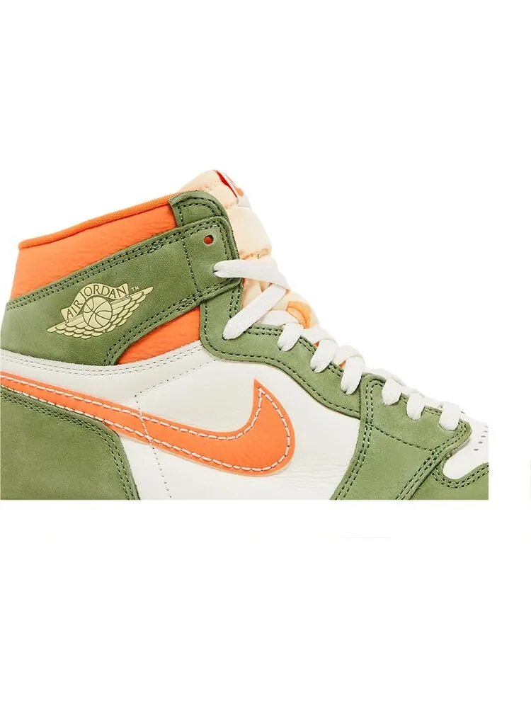 Кроссовки Air Jordan 1 Retro High OG 'Craft - Celadon' — изображение 2 из 4, зеленый