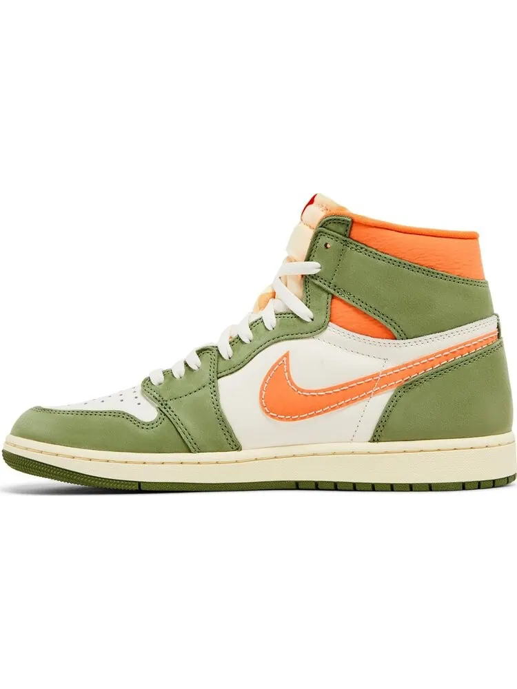 Кроссовки Air Jordan 1 Retro High OG 'Craft - Celadon' — изображение 3 из 4, зеленый