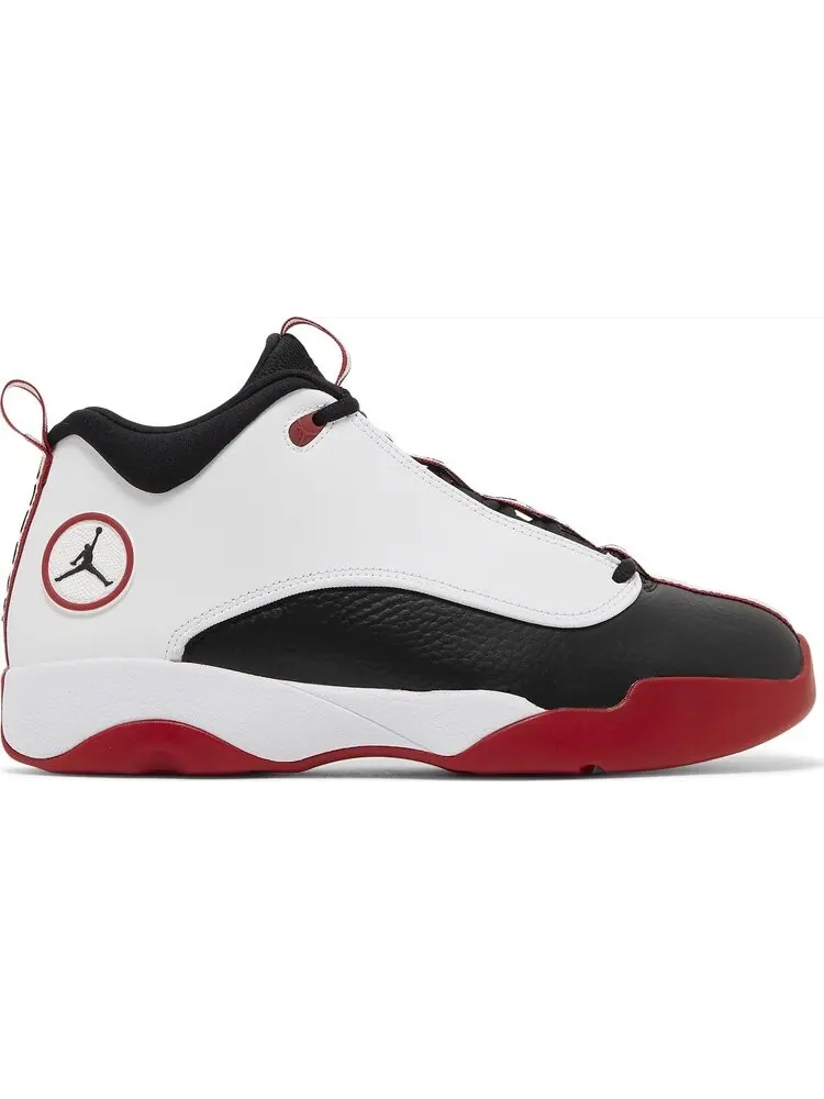 Кроссовки Jordan Jumpman Pro Quick 'White Black Red' — изображение 1 из 4, белый