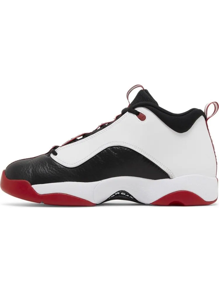 Кроссовки Jordan Jumpman Pro Quick 'White Black Red' — изображение 3 из 4, белый