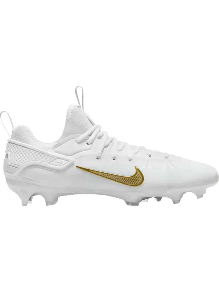 Кроссовки Huarache 9 Elite Low LAX 'White Metallic Vivid Gold' — изображение 1 из 1, белый
