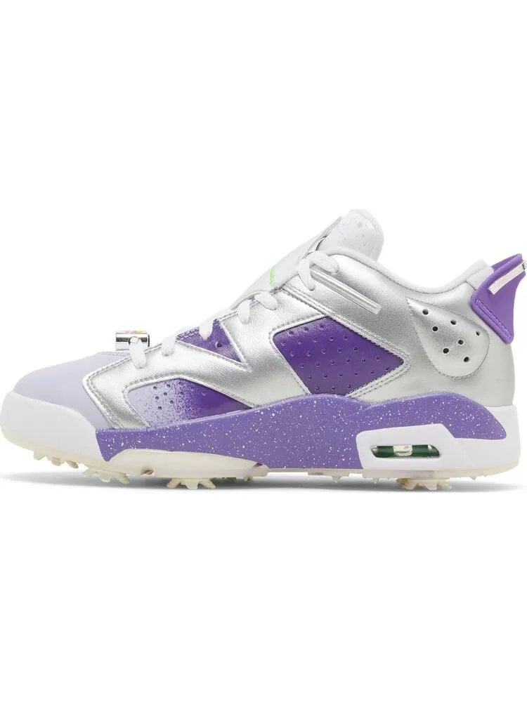 Кроссовки Air Jordan 6 Retro Low Golf NRG 'US Open' — изображение 3 из 4, серебряный