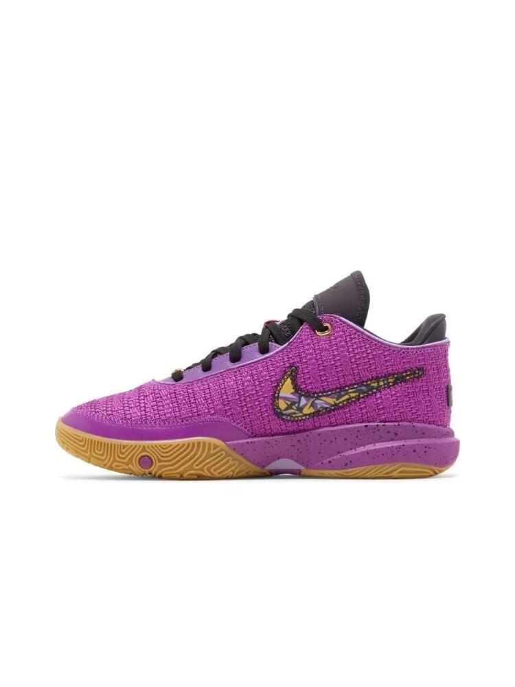 Кроссовки Nike LeBron 20 GS — изображение 3 из 4, фиолетовый