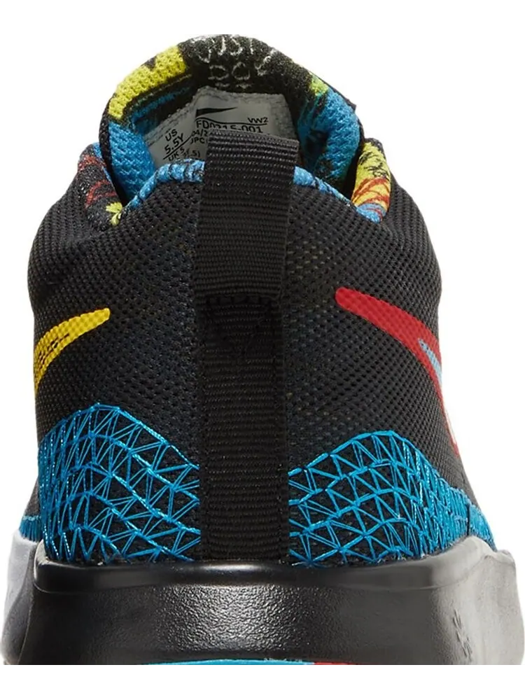 Кроссовки Nike Kyrie Flytrap 6 SE GS 'Black Multi-Color' — изображение 7 из 8, черный