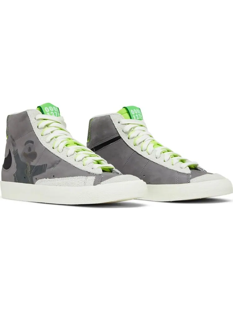 Кроссовки Nike Blazer Mid ’77 'University of Oregon Football' PE — изображение 8 из 10, серый
