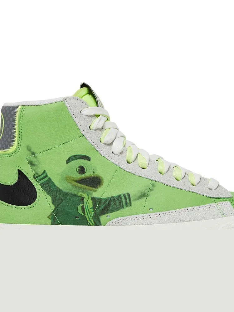 Кроссовки Nike Blazer Mid ’77 'University of Oregon Men's Basketball' PE — изображение 2 из 10, зеленый