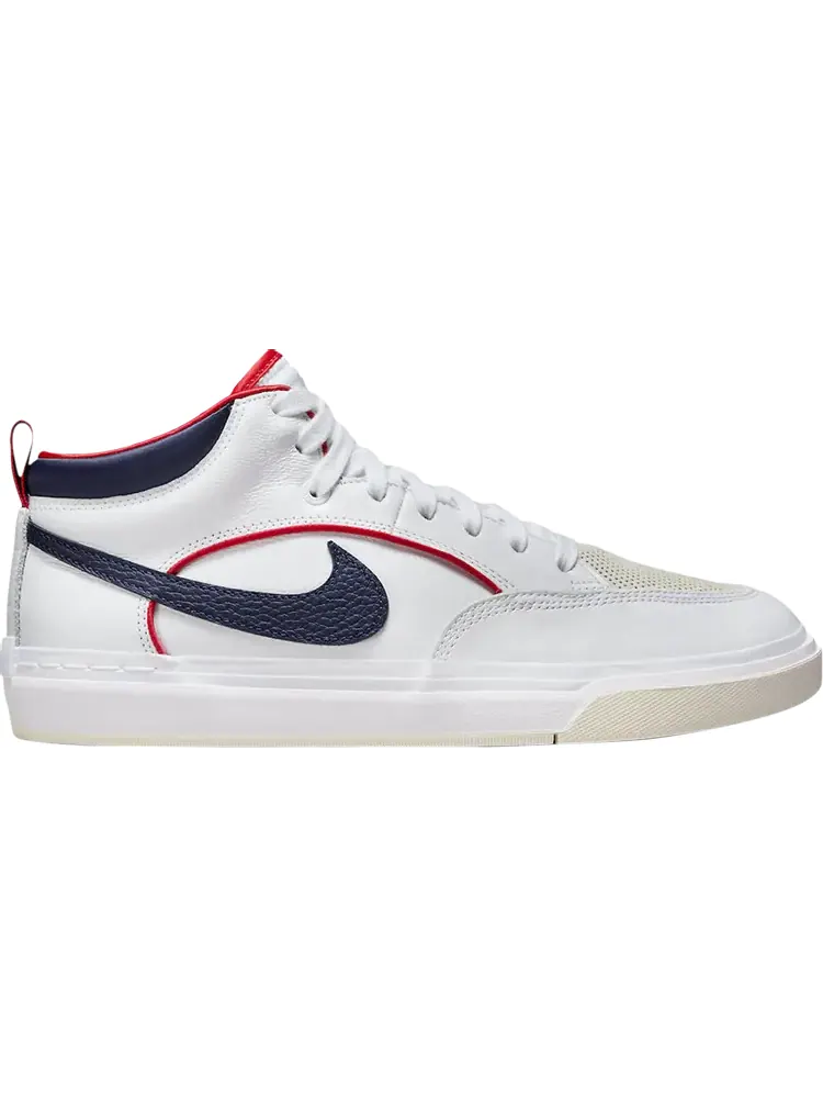 Кроссовки React Leo SB 'White Midnight Navy'
