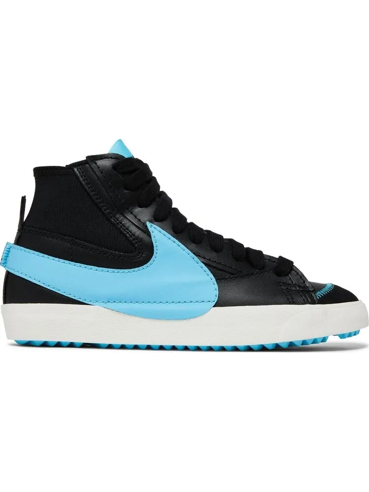 Кроссовки Nike Blazer Mid '77 Jumbo 'Black Baltic Blue' — изображение 1 из 8, черный