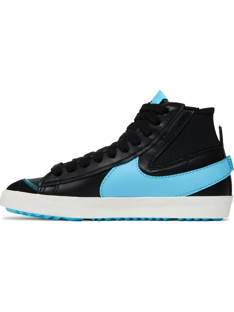 Кроссовки Nike Blazer Mid '77 Jumbo 'Black Baltic Blue' — изображение 3 из 8, черный