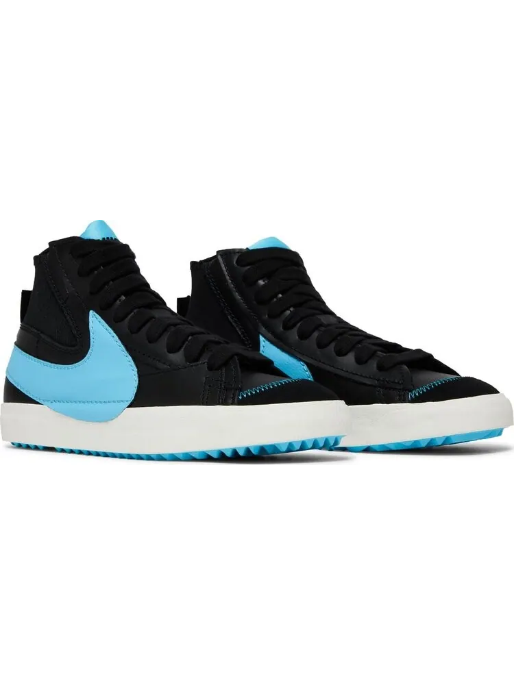 Кроссовки Nike Blazer Mid '77 Jumbo 'Black Baltic Blue' — изображение 8 из 8, черный