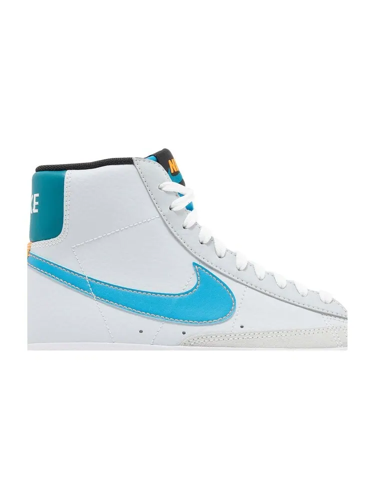 Кроссовки Nike Blazer Mid — изображение 2 из 4, белый