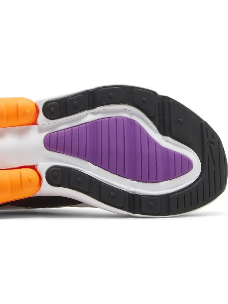 Кроссовки Nike Air Max 270 GS 'White Orange Purple' — изображение 5 из 8, белый