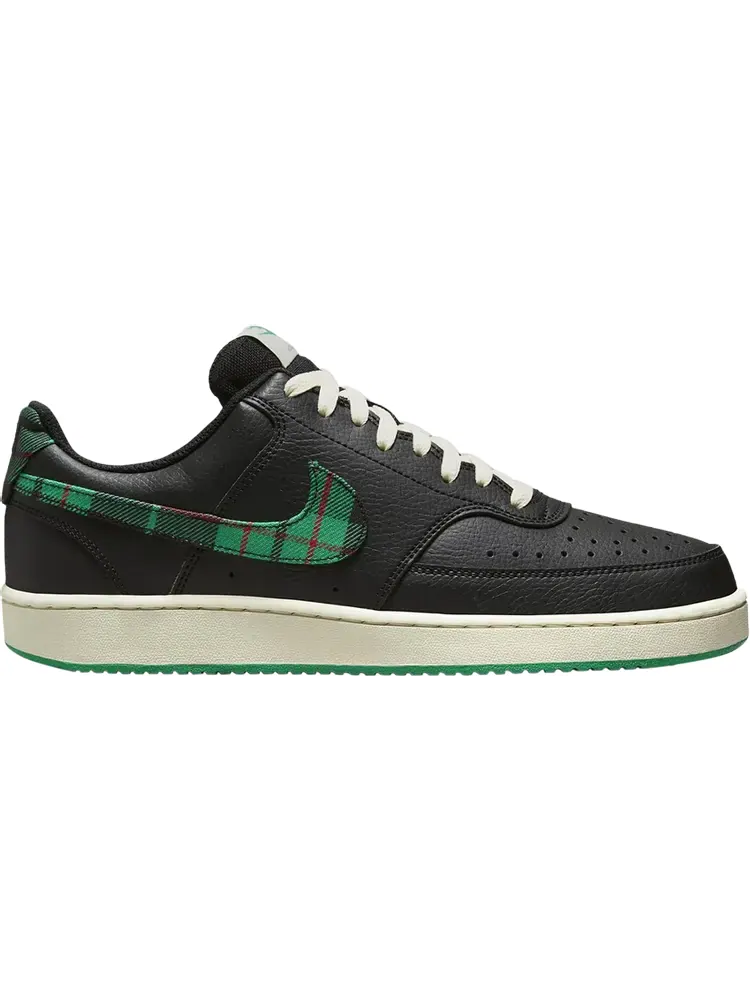 Кроссовки Nike Court Vision Low 'Plaid' — изображение 1 из 1, черный