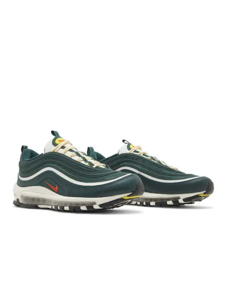Кроссовки Nike Wmns Air Max 97 'Athletic Company - Pro Green' — изображение 9 из 9, зеленый/зеленый//красный
