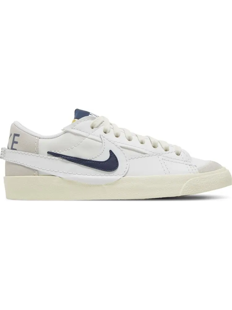 Кроссовки Blazer Low '77 Jumbo SE 'White Midnight Navy' — изображение 1 из 4, белый