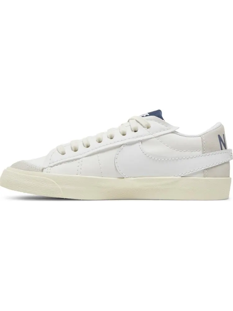 Кроссовки Blazer Low '77 Jumbo SE 'White Midnight Navy' — изображение 3 из 4, белый