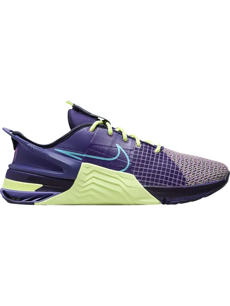 Кроссовки Nike Metcon 8 FlyEase AMP 'Court Purple Barely Volt' — изображение 1 из 1, фиолетовый