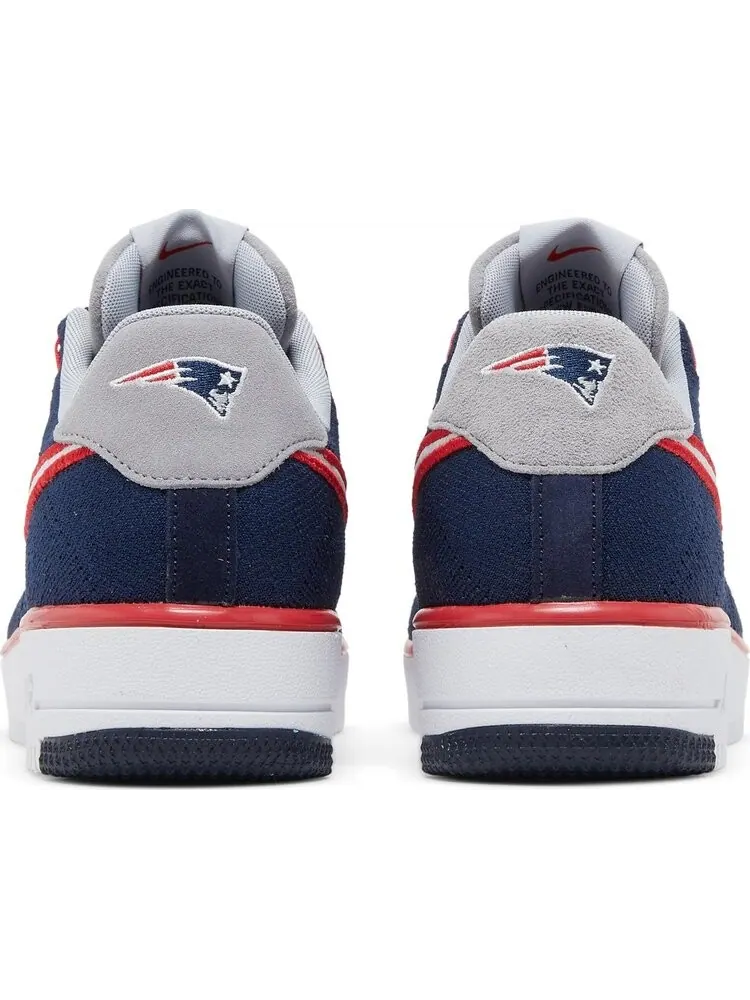 Кроссовки Nike Robert Kraft x Air Force 1 Ultra Flyknit Low 'New England Patriots' — изображение 6 из 8, синий
