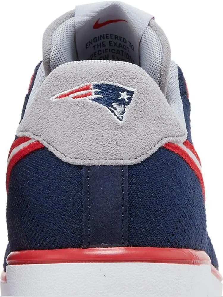 Кроссовки Nike Robert Kraft x Air Force 1 Ultra Flyknit Low 'New England Patriots' — изображение 7 из 8, синий